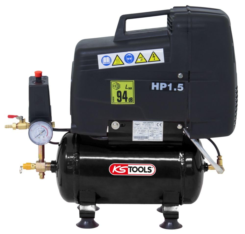 KS Tools Compresseur 50 L Atelier Air Comprimé