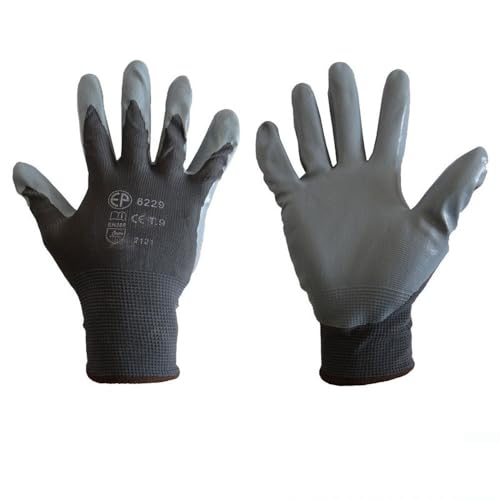 Mondelin Gants Polyamide Nitrile Taille 10 gants chantier