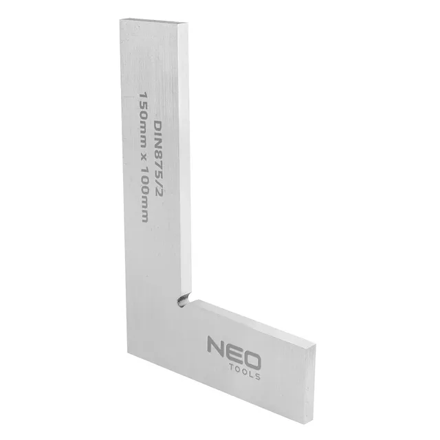 NEO TOOLS 72-022 équerre plate 150x100 mm acier carbone
