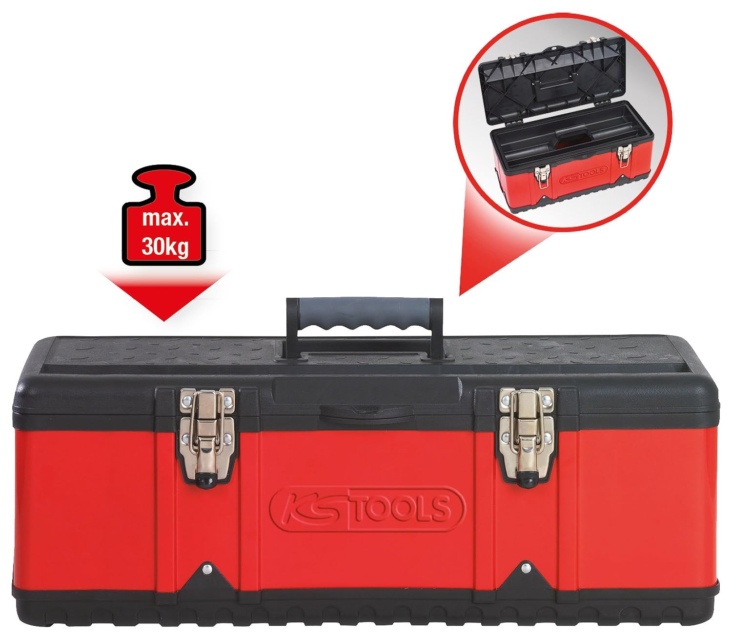 KS Tools 850.0350 boîte à outils 470x238x203 mm métal