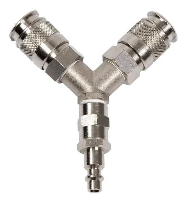 KS Tools raccord Y pneumatique 2 outils air comprimé