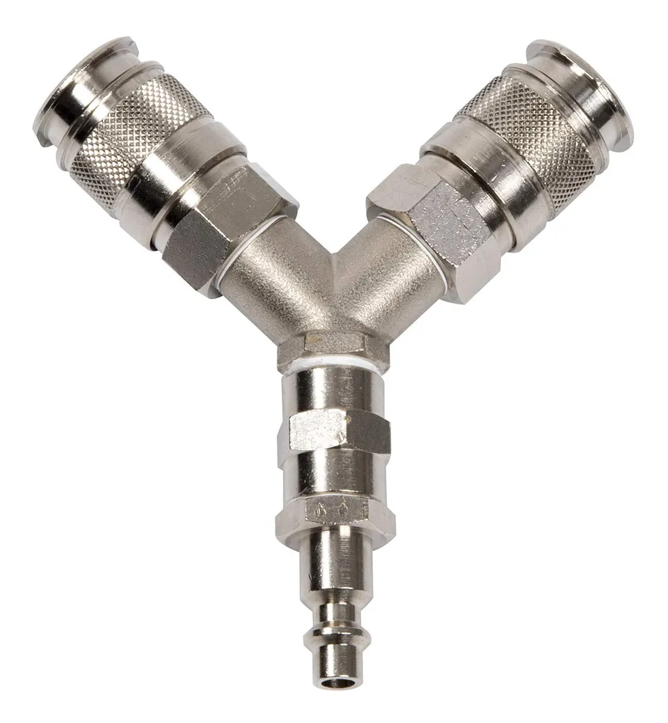 KS Tools raccord Y pneumatique 2 outils air comprimé