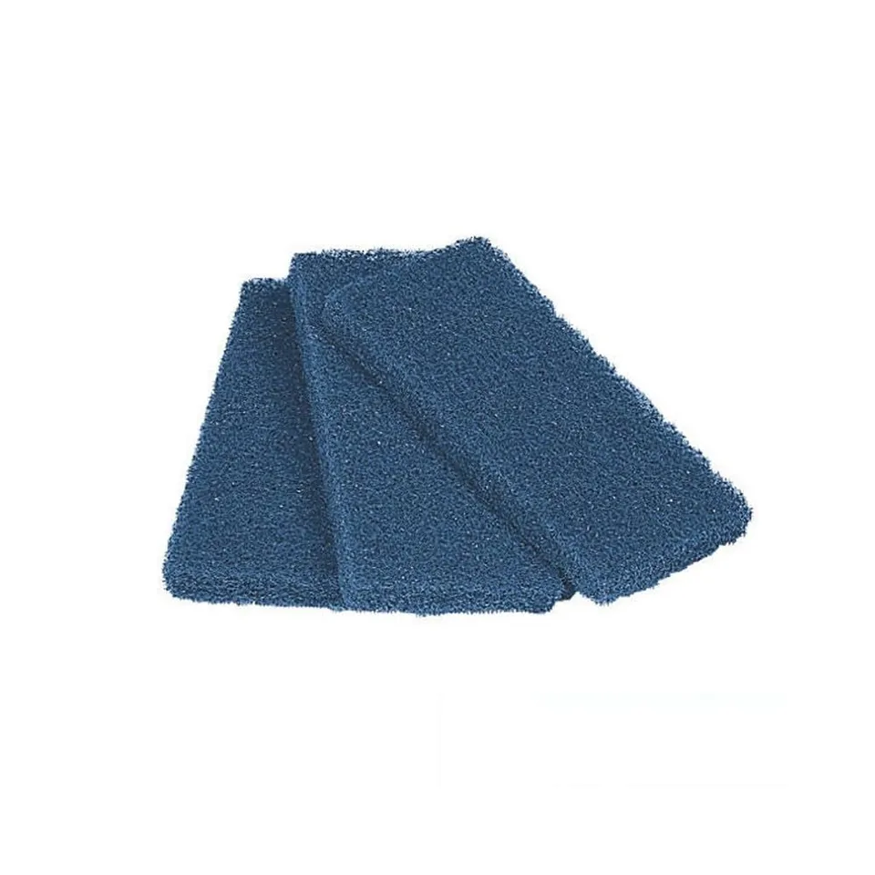 Mondelin Bleu tampons abrasifs lot de 3 grain fin