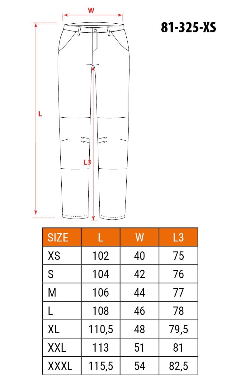 NEO TOOLS pantalon travail homme coton poches
