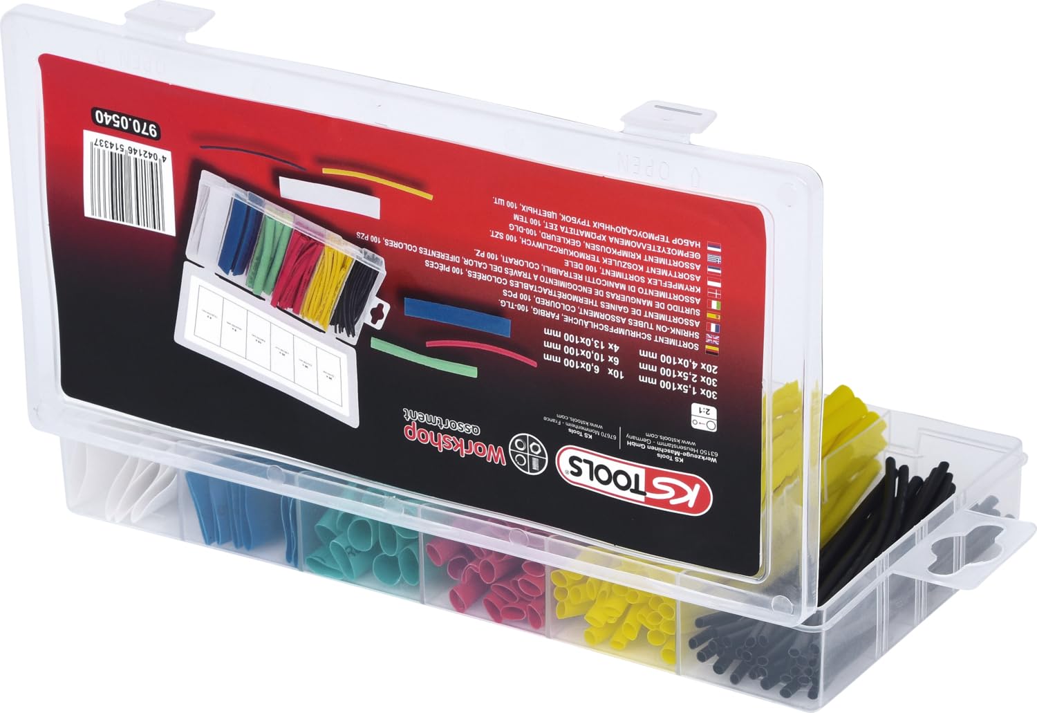KS Tools 970.0540 gaines thermorétractables 100 pcs