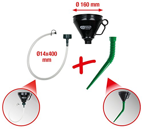 KS Tools 150.9230 Entonnoir Flexible 1 L 3 Pièces