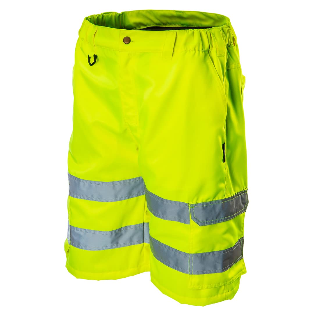 NEO Tools pantalon de sécurité jaune court XL