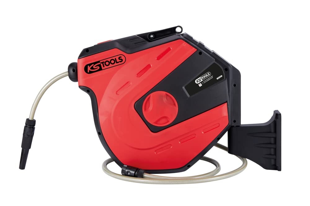 KS Tools 150.4218 enrouleur électrique mural 15 m rouge