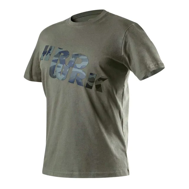 NEO TOOLS Camo T-Shirt Travail M vert camouflage