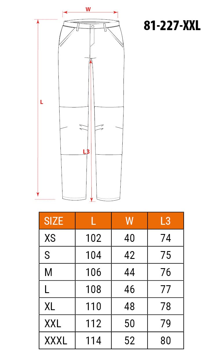 NEO TOOLS Pantalon Cargo de Travail M Slim