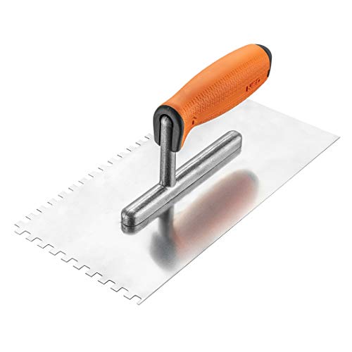 NEO TOOLS Truelle Lissage Dentelée 6x6x6 mm inox