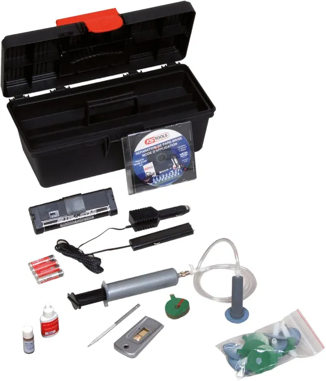 KS Tools 160.0241 kit réparation pare-brise sans perceuse