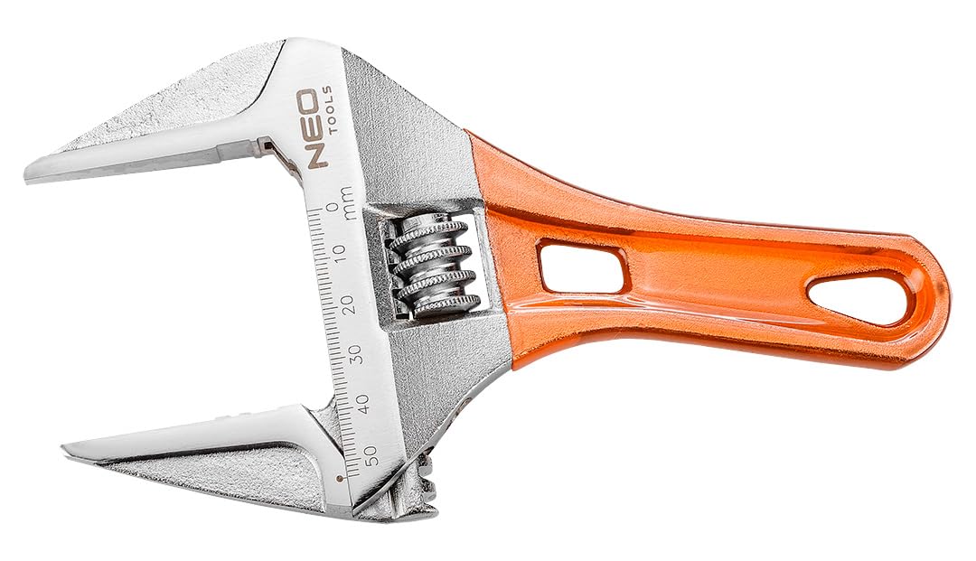 NEO TOOLS clé à molette courte 185 mm 0-53 mm