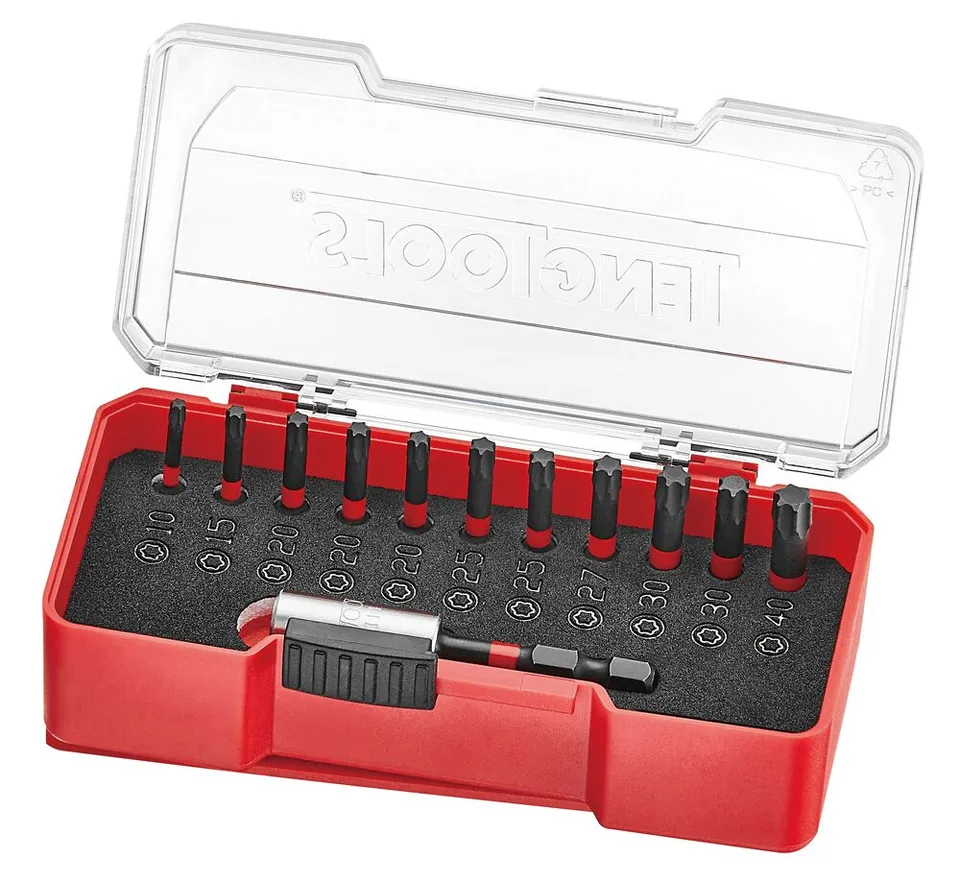 Teng Tools TJ coffret embouts Torx à choc 12 pièces