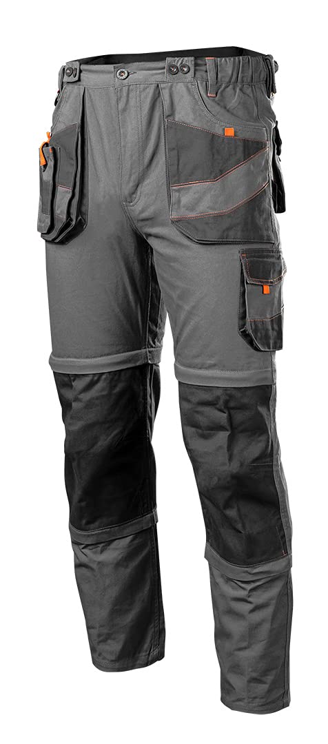 NEO TOOLS Salopette 6 en 1 coton 260 g/m² jambes amovibles