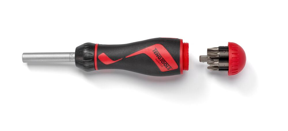 Teng Tools 1/4" coffret tournevis à cliquet embouts