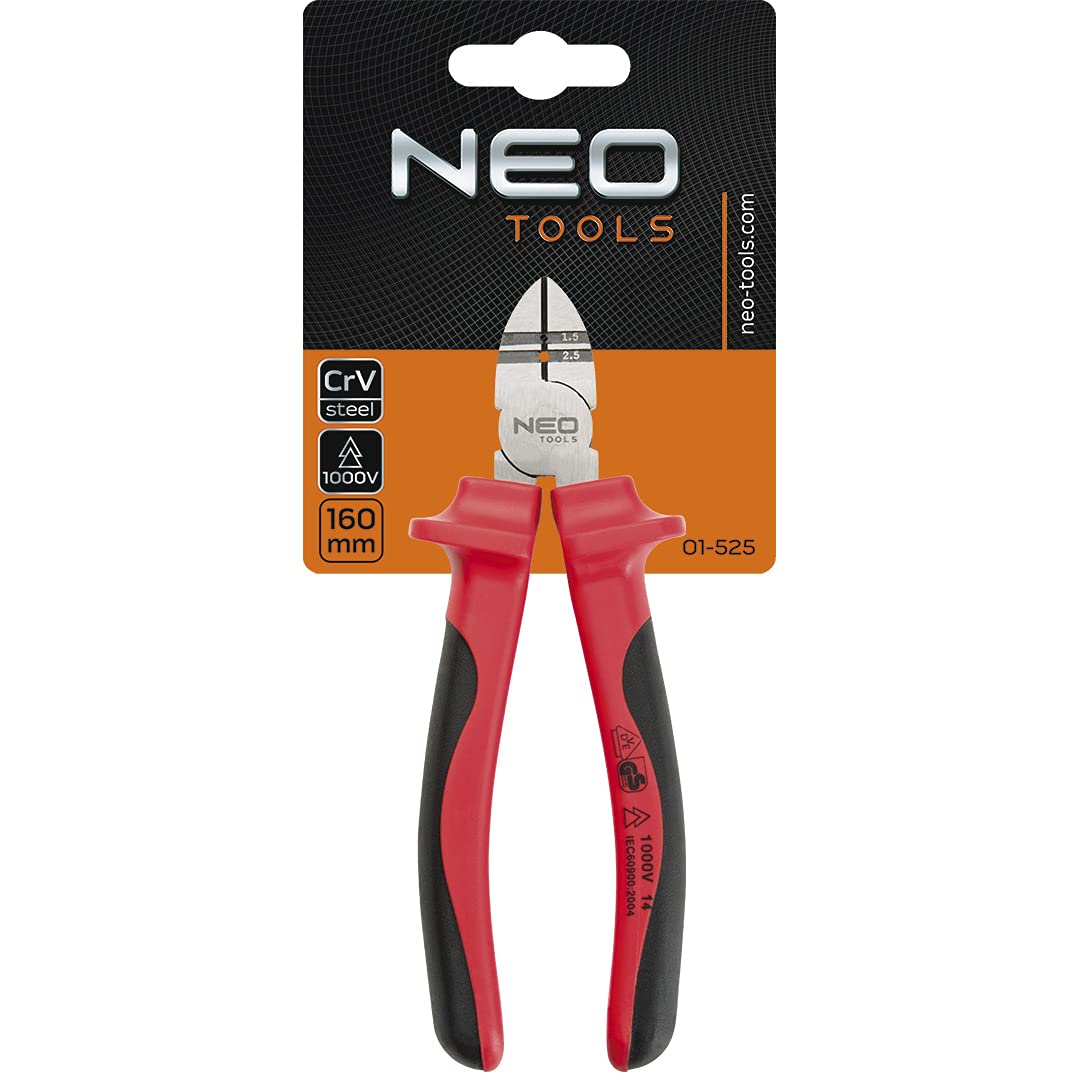 NEO TOOLS pince coupante latérale 1000 V isolée VDE