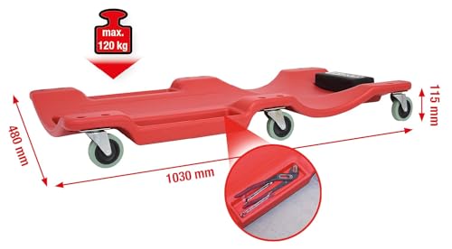 KS Tools 500.8090 chariot visite ergonomique 2 bacs rangement
