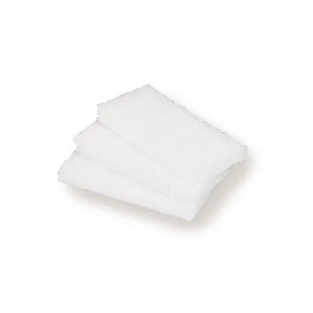 Mondelin lot 3 tampons abrasifs blanc ponçage fin