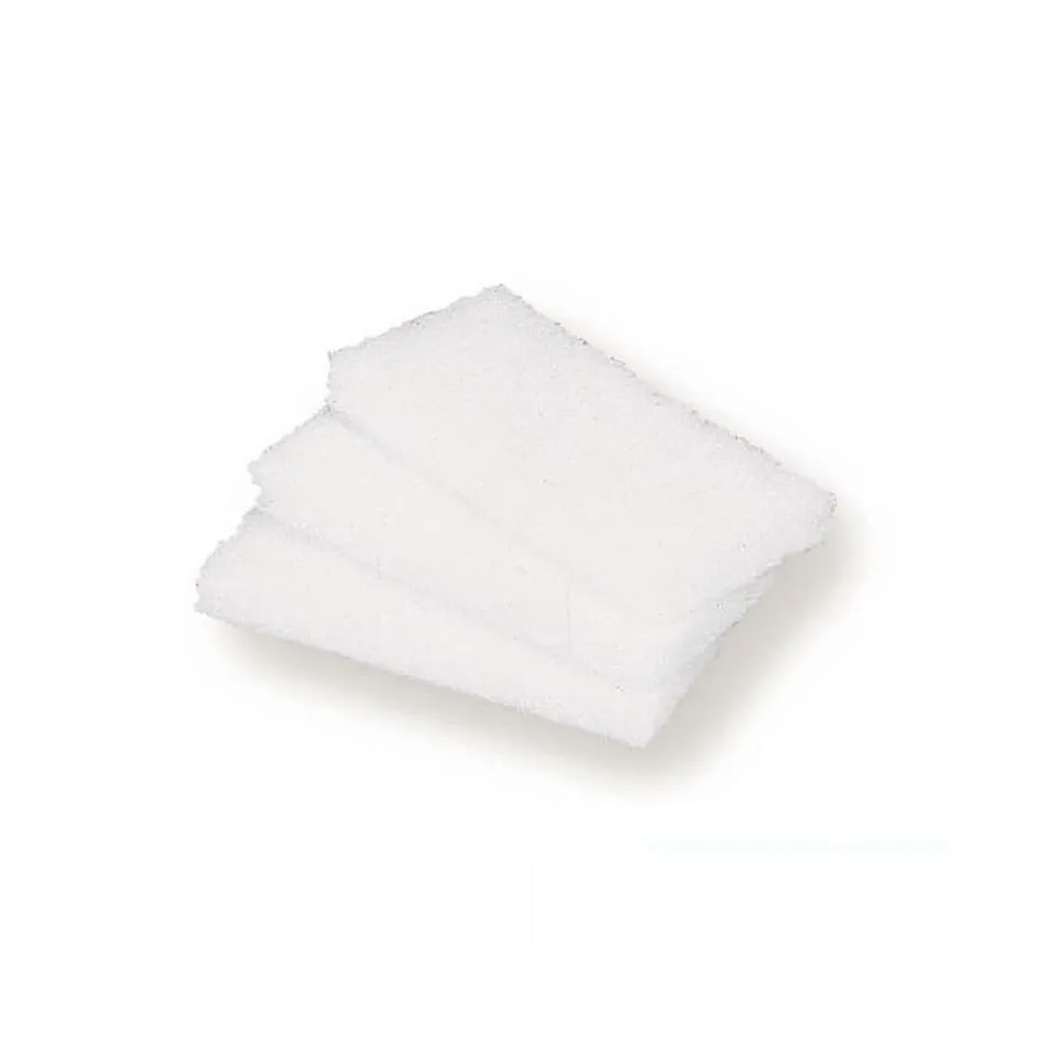 Mondelin lot 3 tampons abrasifs blanc ponçage fin