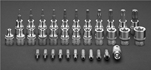 NEO TOOLS 08-711 coffret douilles Torx 3/8 34 pièces