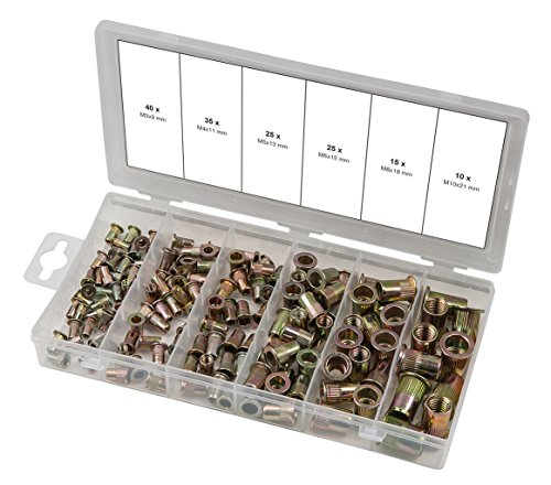 KS Tools 970.0610 assortiment inserts taraudés acier 150 pcs