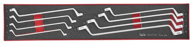 Teng Tools FOAMX4 jeu clés polygonales 8 pièces