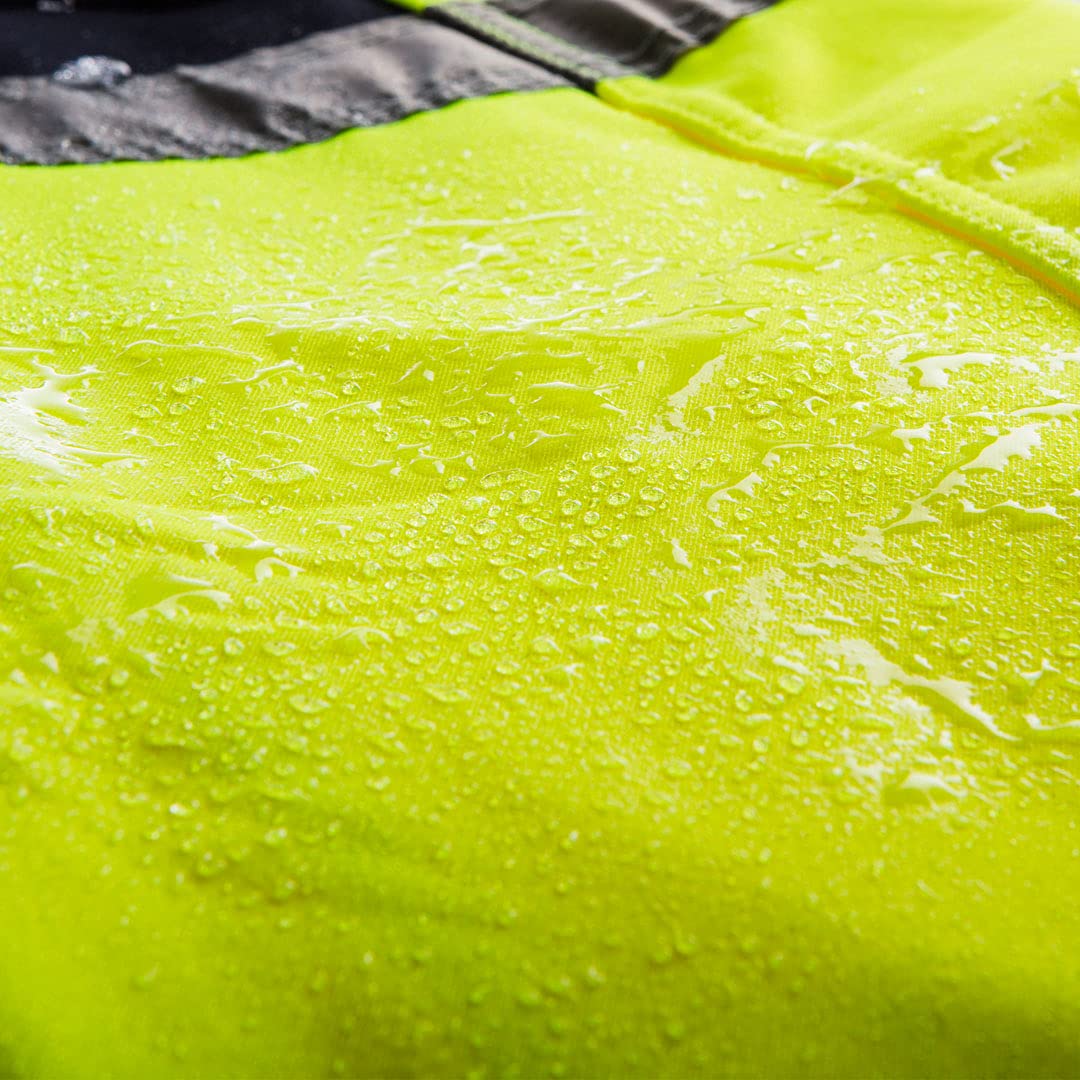 NEO Tools salopette haute visibilité jaune/orange imperméable