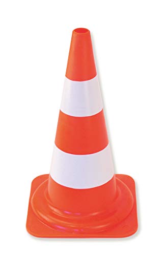 Mondelin Cône de signalisation 50 cm orange chantier