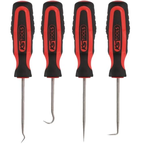 KS Tools 550.1045 jeu de crochets 4 pièces manche bi-matière