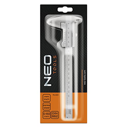 NEO TOOLS 75-001 pied à coulisse 150 mm inox