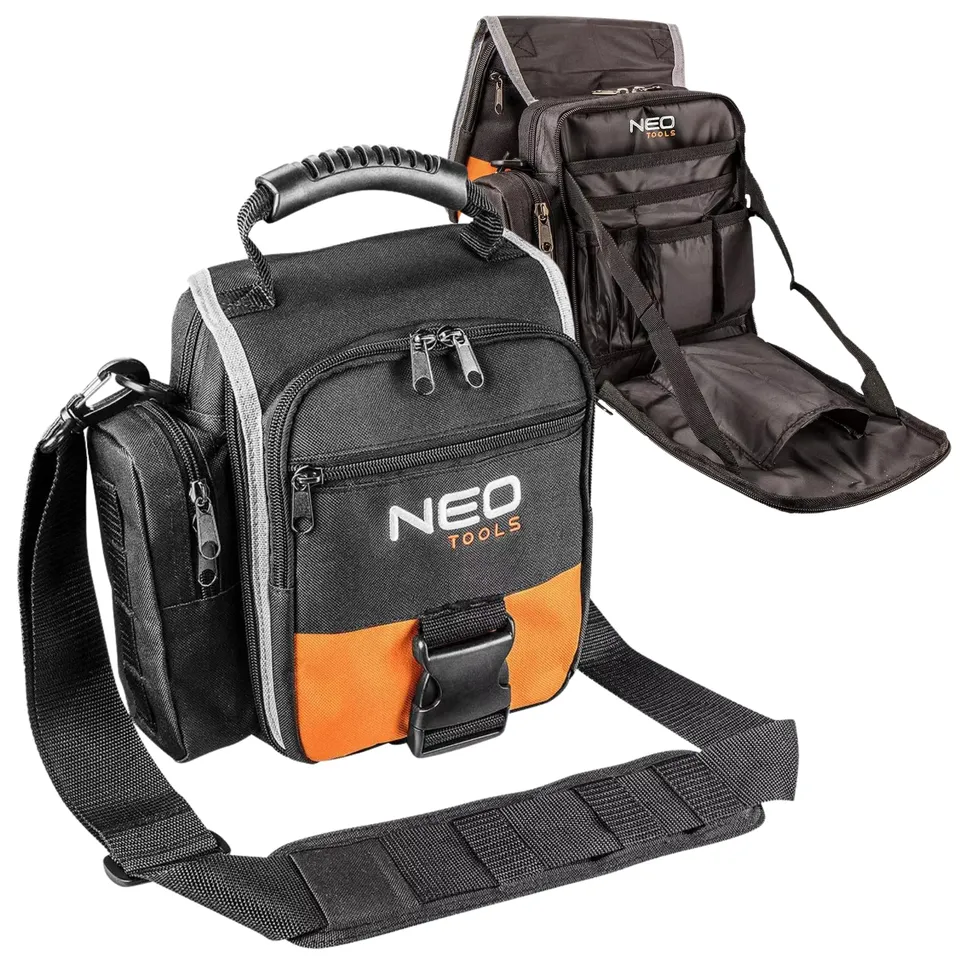 NEO TOOLS sac à outils monteur polyester 8 poches noir