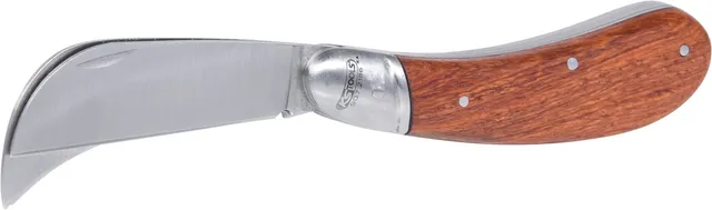 KS Tools 907.2186 couteau électricien 2 lames inox