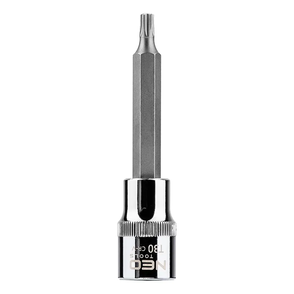 NEO TOOLS 08-763 Douille tournevis 1/2" T30 Torx longue