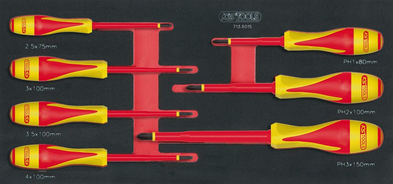 KS Tools 922.6217 Ultimate tournevis isolés 5 pcs 1000V