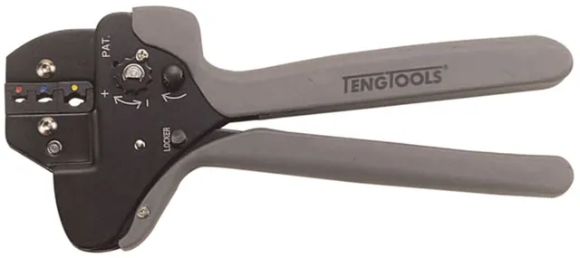Teng Tools pince à sertir à cliquet 3 têtes sertissage
