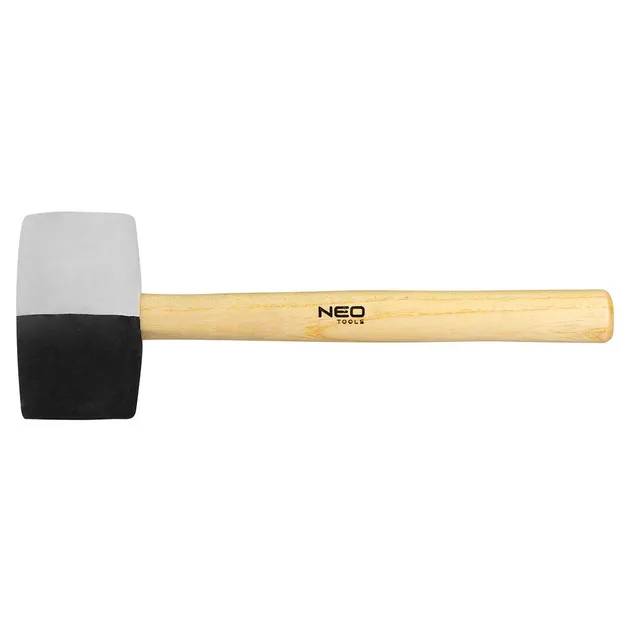 NEO TOOLS maillet caoutchouc 63 mm 680 g manche bois
