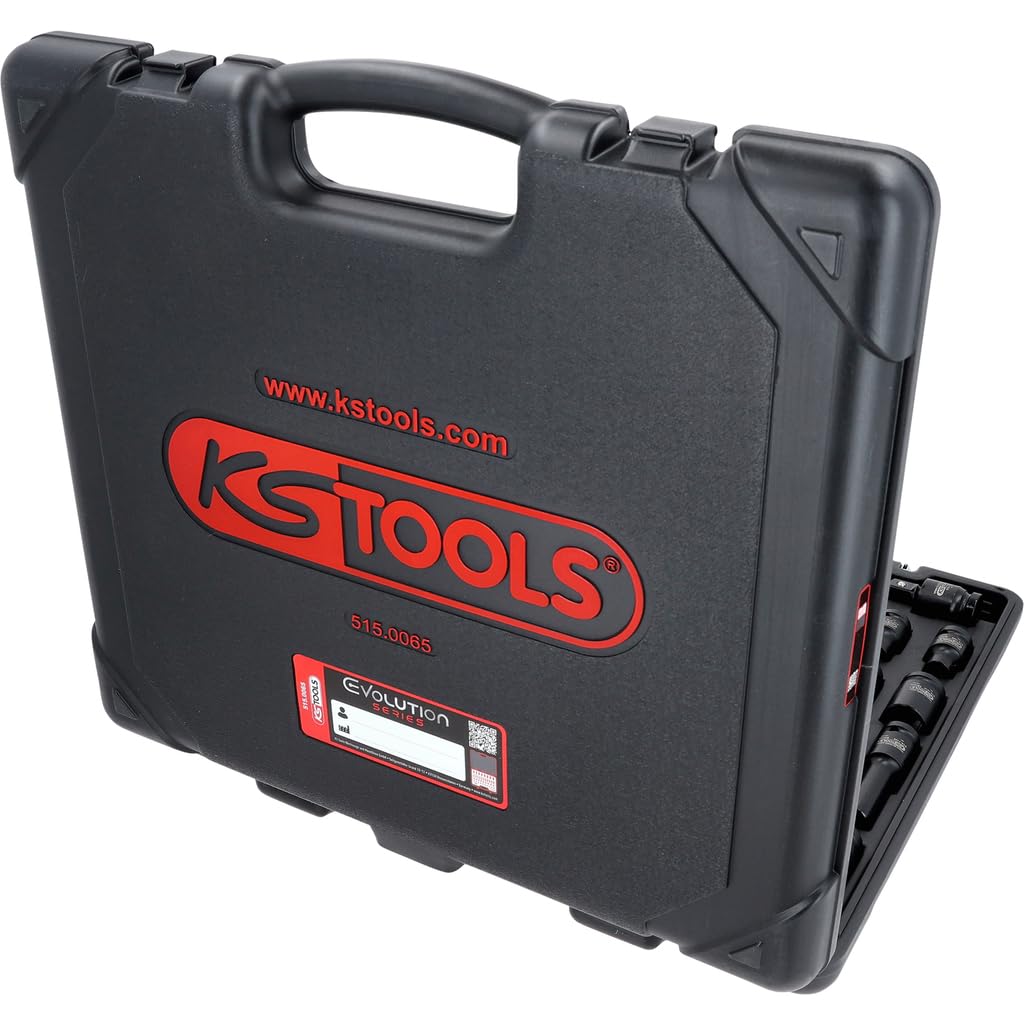 KS Tools 515.0065 Coffret douilles à choc 1/2" 40 pièces 9-30 mm