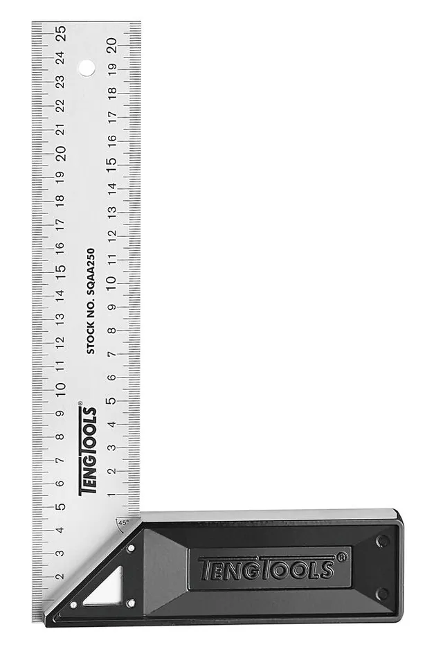 Teng Tools équerre aluminium 200 mm