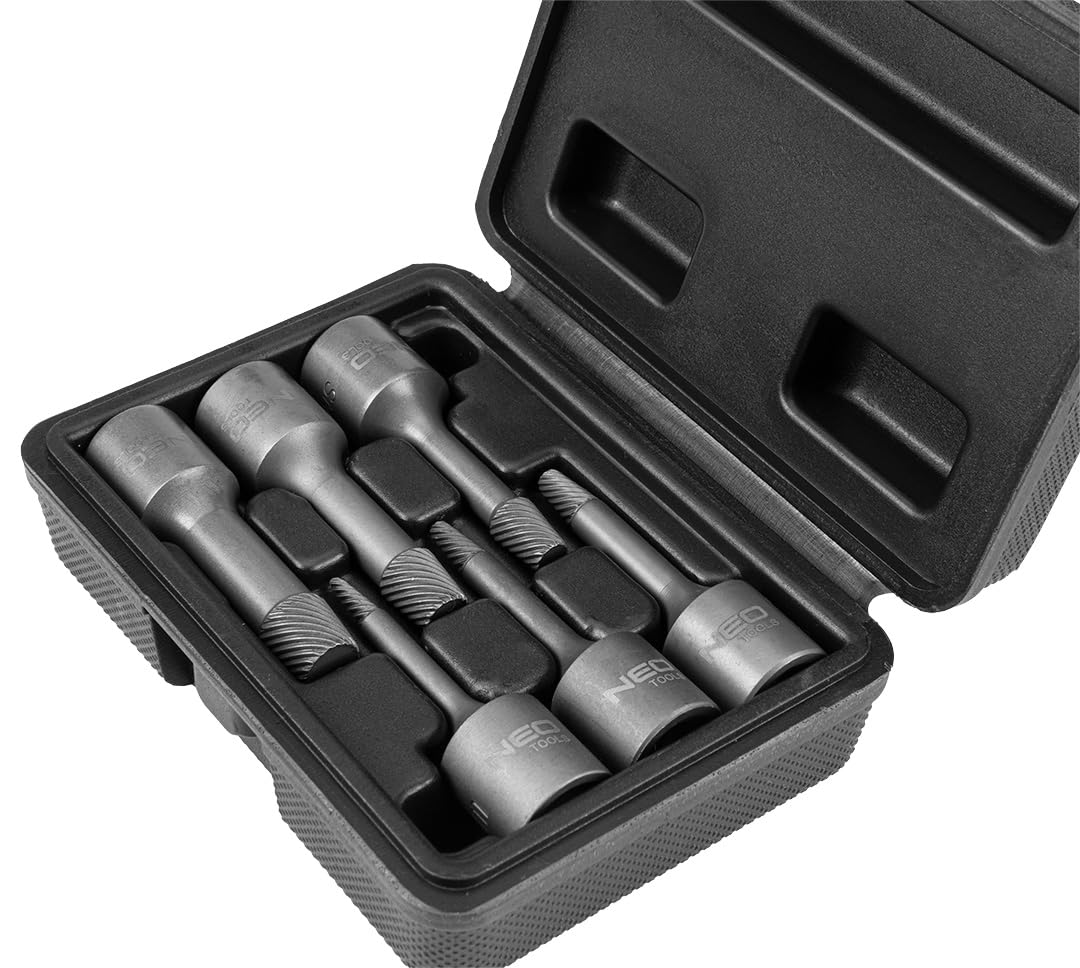 NEO TOOLS extracteurs de vis 2-10 mm coffret 6 pièces CrMo