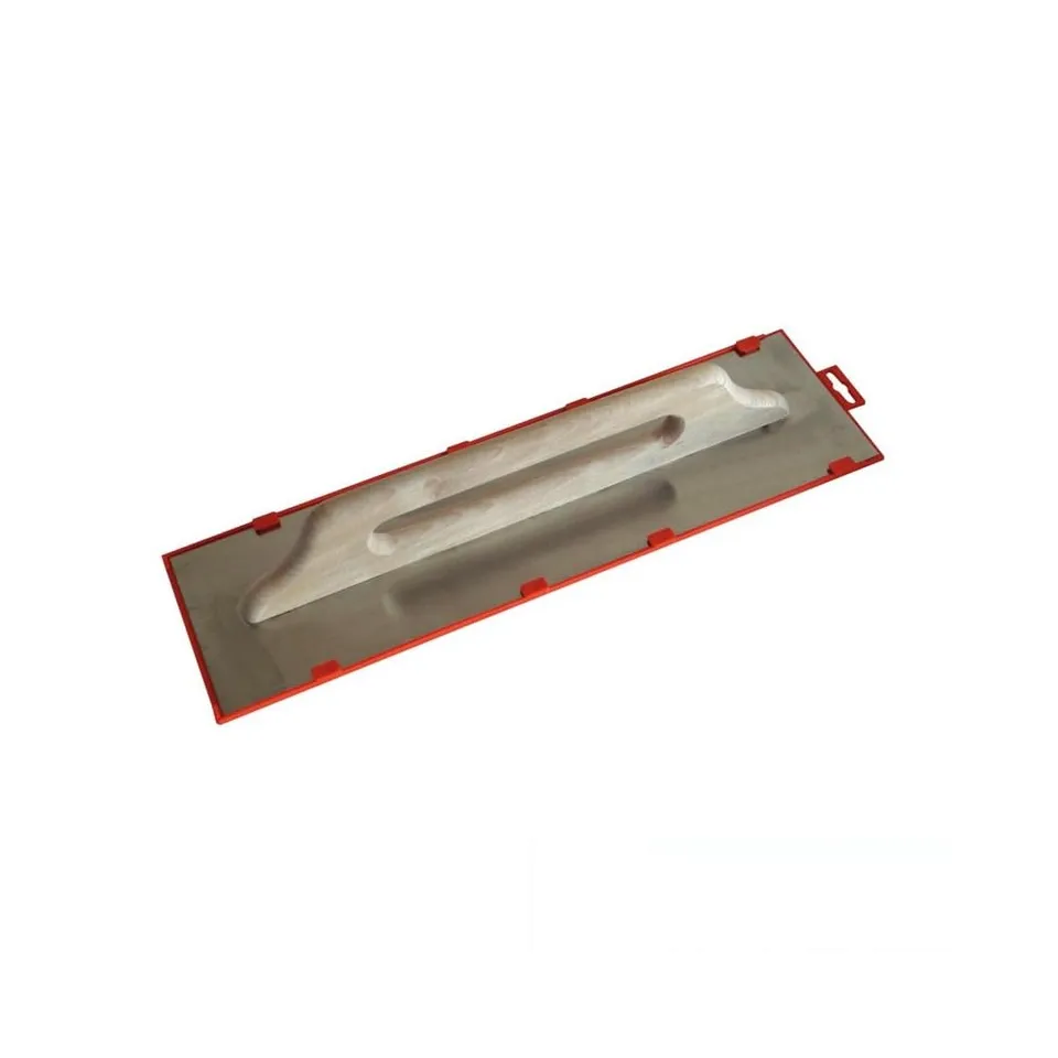 Mondelin Platoir suisse 50x14 cm inox double poignée bois