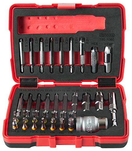 KS Tools 150.7060 coffret extracteurs vis Torx 6 pans