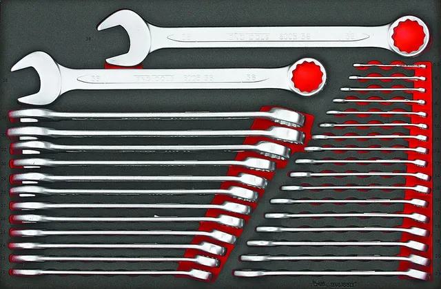 Teng Tools Foam jeu 31 clés mixtes plateau EVA