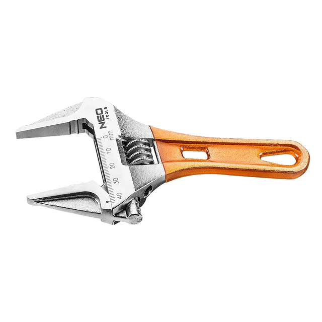NEO TOOLS clé à molette courte 156 mm ouverture 0-43 mm