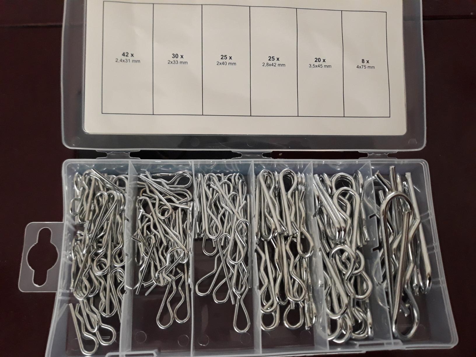 KS Tools 970.0060 jeu de goupilles Beta 150 pièces acier