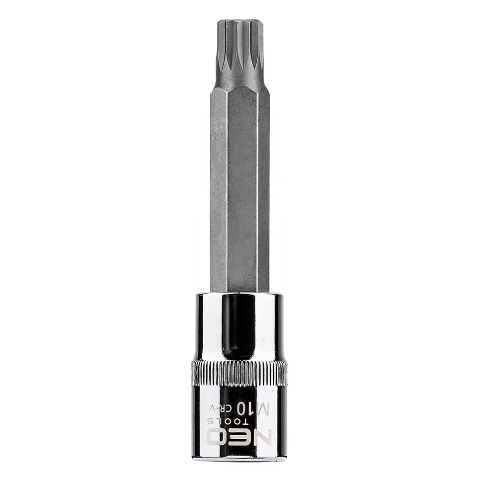 NEO TOOLS 08-743 douille embout 1/2" M10 x 100 mm spline