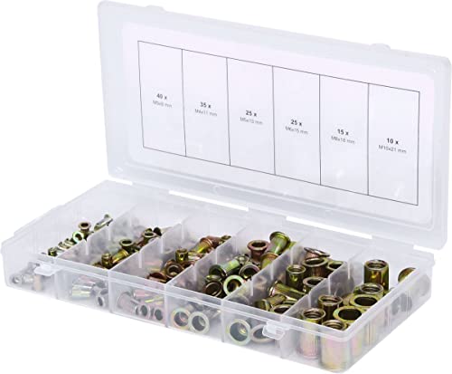 KS Tools 970.0610 assortiment inserts taraudés acier 150 pcs