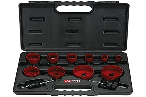 KS Tools 129.5545 coffret scies cloches 10 pcs HSS bimétal