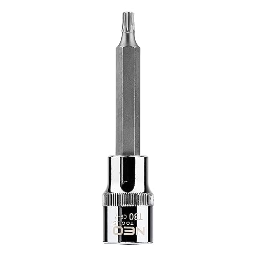NEO TOOLS 08-763 Douille tournevis 1/2" T30 Torx longue
