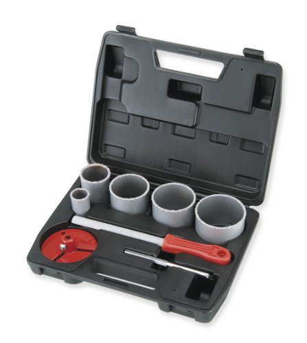 Mondelin coffret 5 scies trépans carbure 33 à 83 mm